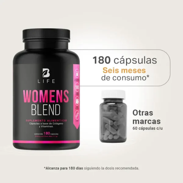 Womens Blend | Multivitamínico para la Mujer (180 cápsulas) - Image 2